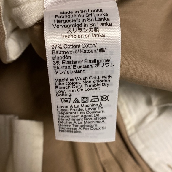 J Crew Men’s Bowery Dress Pant in Stretch Chino W34 L30 - Picture 4 of 4